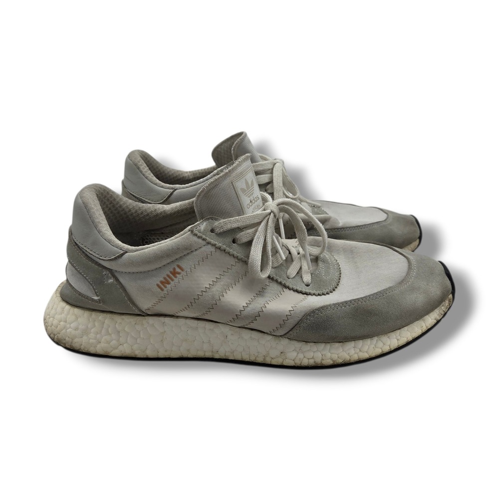 Adidas Iniki‎ Runner Sneakers Mens 11 Pearl Grey Running Shoes BB2101